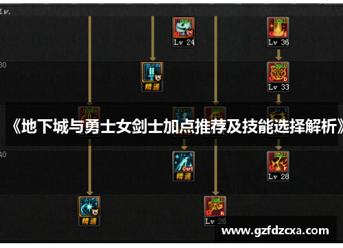 《地下城与勇士女剑士加点推荐及技能选择解析》 《地下城与勇士女剑士加点推荐及技能选择解析》